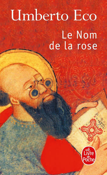 Couverture "Le nom de la rose" Umberto Eco
